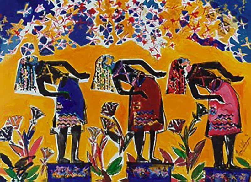 dancing women