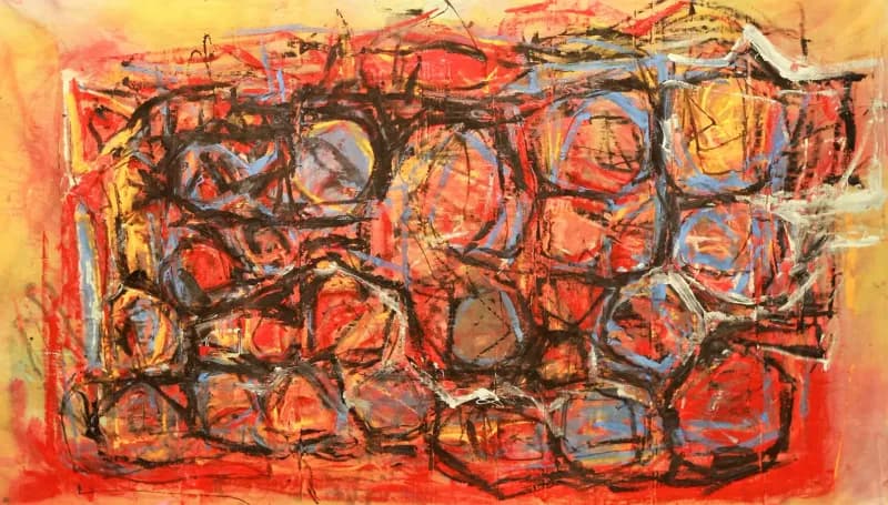 orange and red spheres